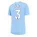 Manchester City Ruben Dias #3 Voetbalkleding Thuisshirt Dames 2023-24 Korte Mouwen